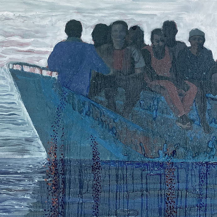 Peinture A la recherche du bonheur 21